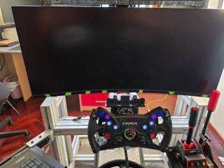 Simulador Racing MOZA R9 completo + cockpit