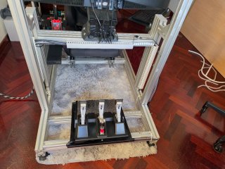Simulador Racing MOZA R9 completo + cockpit