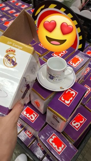 Taza de café Real Madrid