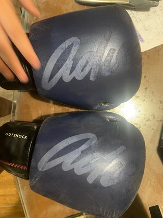 Guantes de Boxeo Adulto Azul