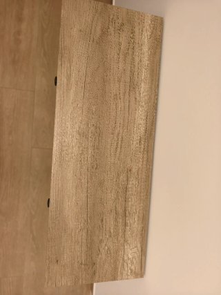 Mueble Entrada Recibidor Madera y Metal