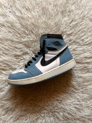Air Jordan 1 Mid Azul Blanco Talla 38