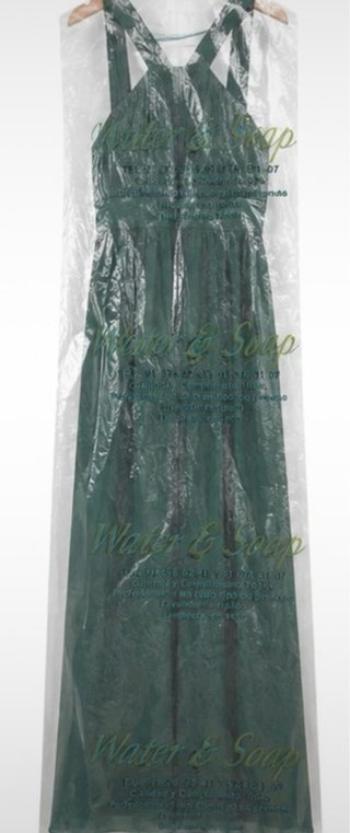 Vestido largo verde para evento