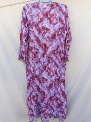 Rosana Vestido Largo de Verano Vintage Talla XXL