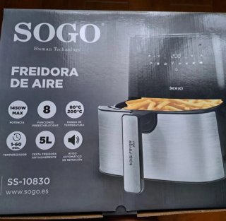 Freidora de Aire Sogo Digi Fryer Plus