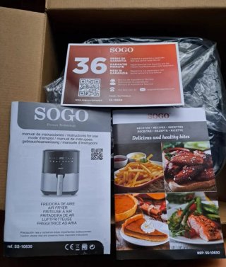Freidora de Aire Sogo Digi Fryer Plus