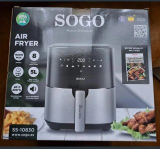 Freidora de Aire Sogo Digi Fryer Plus