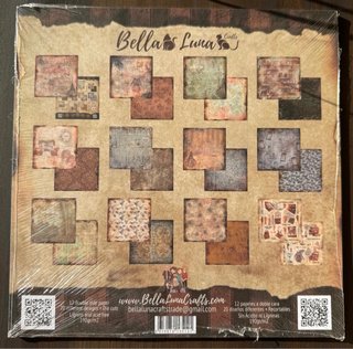 Pack Papeles Scrapbooking Bella Luna