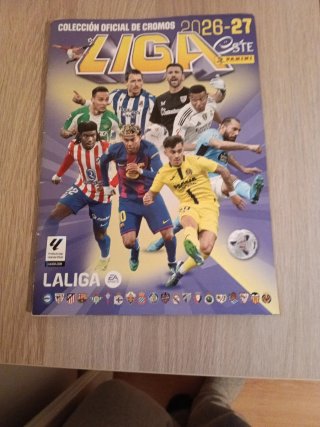 Colección Cromos Liga 2026-27