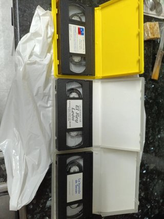 Lote 3 Películas VHS Infantiles (Español)