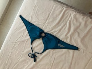 Sujetador de Bikini SHEIN Azul Petróleo Talla M