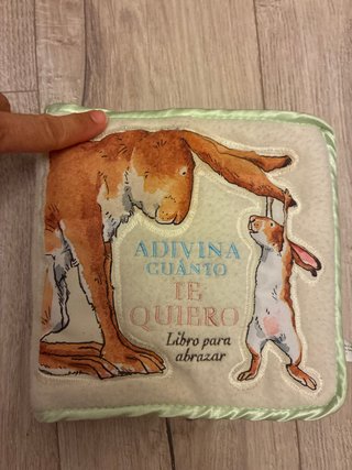 Cuento para bebé blando “Adivina cuánto te quiero”