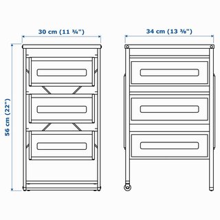 Cajonera LENNART IKEA