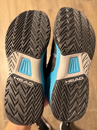 Zapatillas Head Negras y Turquesa