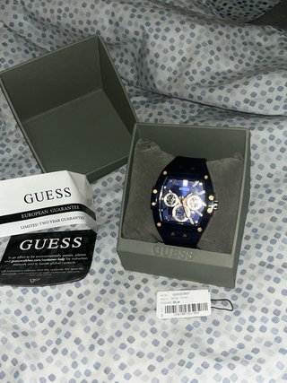 Reloj Guess Phoenix Hombre Azul y Dorado