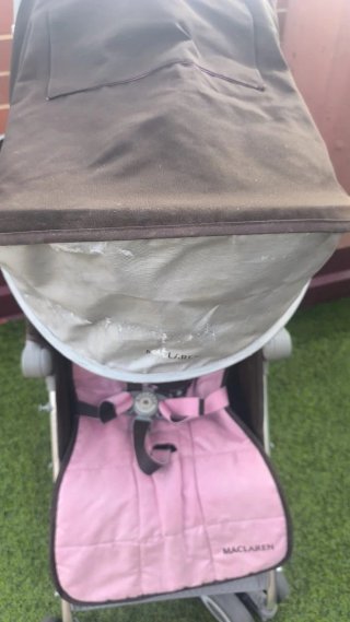 Silla de paseo Maclaren rosa