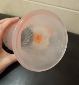 Vaso decorativo rosa