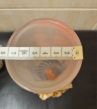 Vaso decorativo rosa