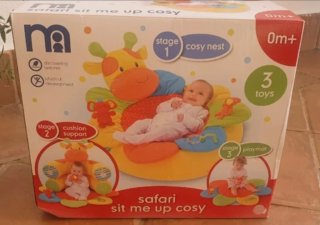 Cojín / hamaca de juego jirafa Baby Safari