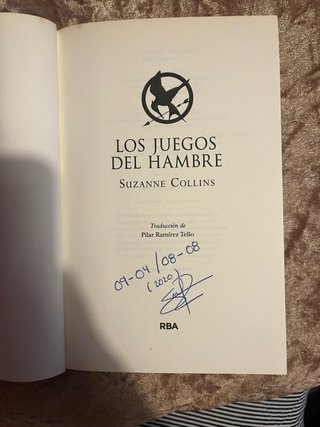Libro Los juegos del hambre 1