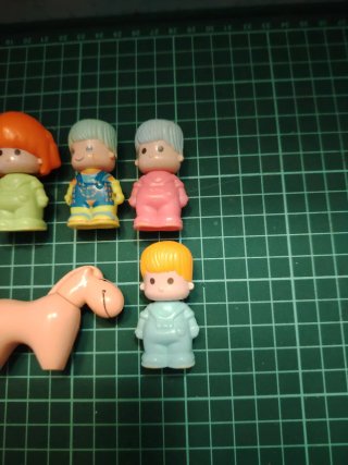 Figuras PinyPon antiguas