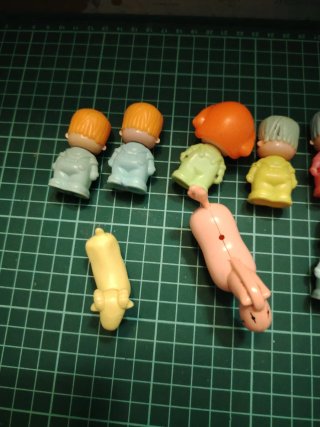 Figuras PinyPon antiguas