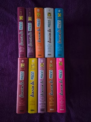10 LIBROS Diario de nikki
