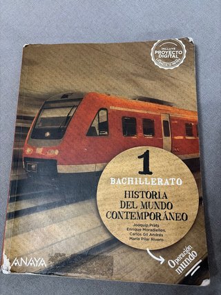 Historia del Mundo Contemporáneo 1 Bachillerato