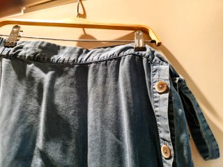 Falda vaquera midi Mango Talla M