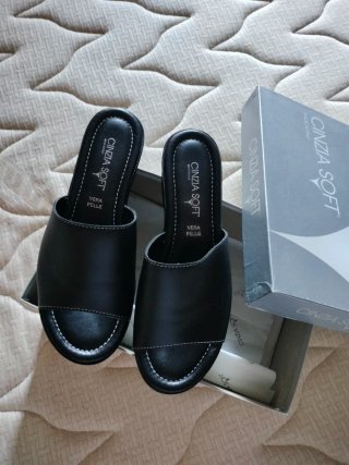 Sandali donna n. 40 nero Cinzia Soft