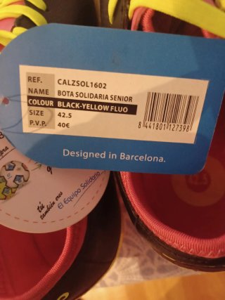 Zapatillas Fútbol Gedo Talla 42.5