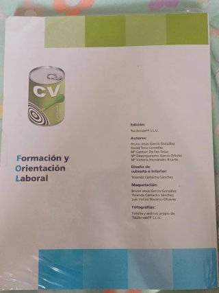 Libro Formación y Orientación Laboral