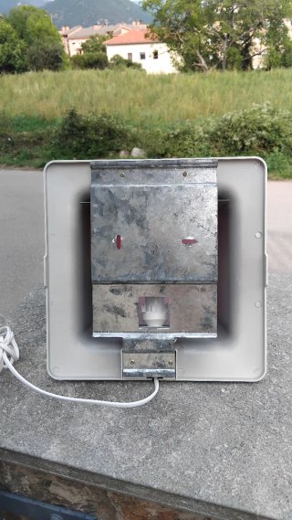 Luz de pared con corazón