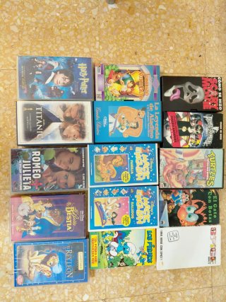 Películas variadas video VHS