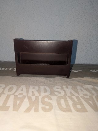 Organizador de escritorio marrón