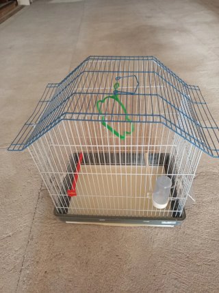 Jaula para pájaros.