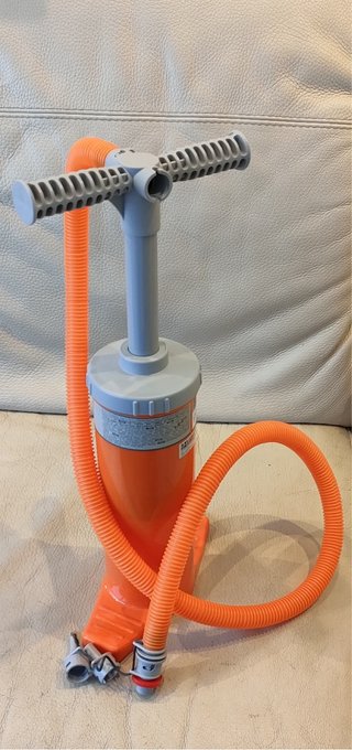 Hinchador Decathlon Naranja