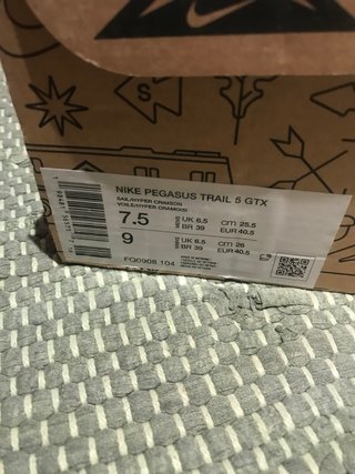 Nike Pegasus Trail 5 GTX Talla 40.5