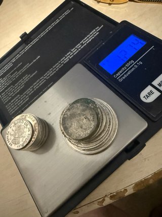 510g de plata de todo tipo