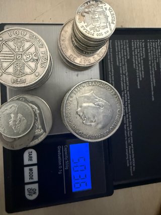 510g de plata de todo tipo