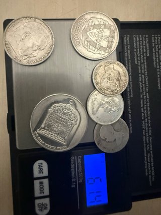 510g de plata de todo tipo
