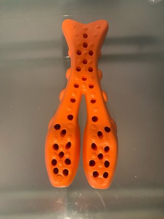 Estirador Espalda / Masajeador Lumbar Naranja
