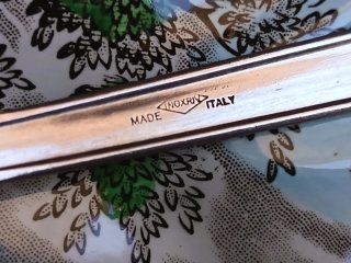 N.6 Cucchiaini Gelato Vintage Acciaio Inox