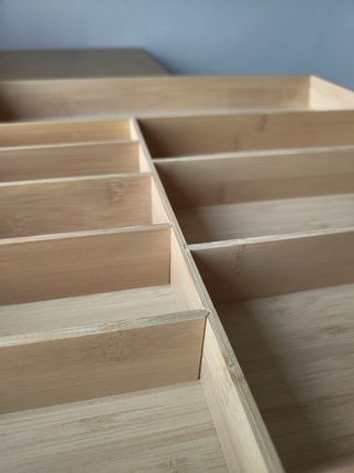 Bandeja cubiertos IKEA UPPDATERA bambú - 32×50 cm