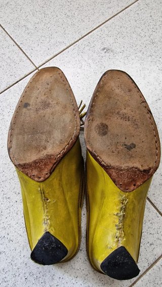 Sabot Tod's donna pelle verde oliva mis 35