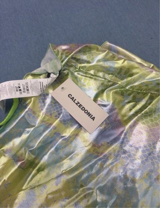 Costume da bagno Calzedonia verde e copricostume