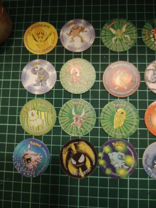16 Tazos Pokémon