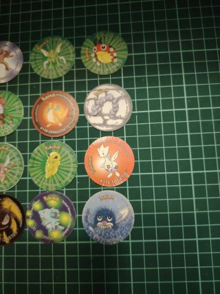 16 Tazos Pokémon