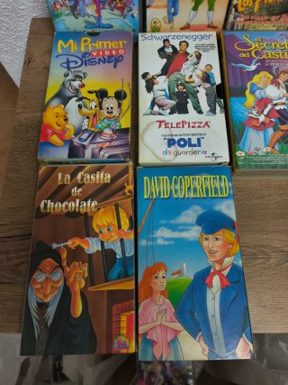 Lote 10 Películas Infantiles VHS