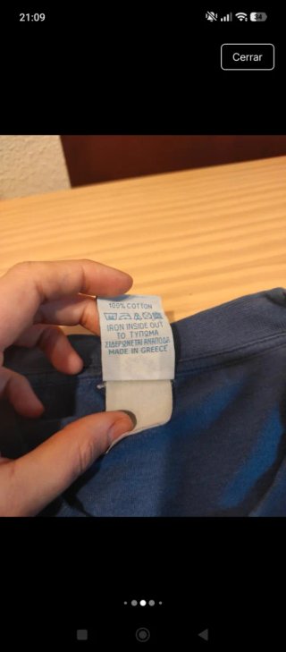 Camiseta Vintage Athena's JJOO Azul